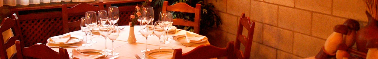 Comedor del Restaurante El Maño en Navaleno (Soria)
